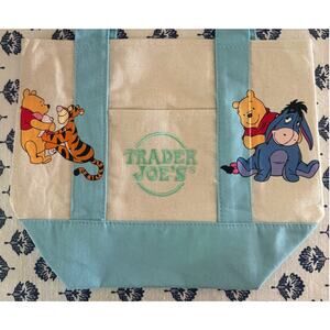 Disney Winnie Tigger Eeyore Custom Made Trader Joes Mini Tote One of a Kind
